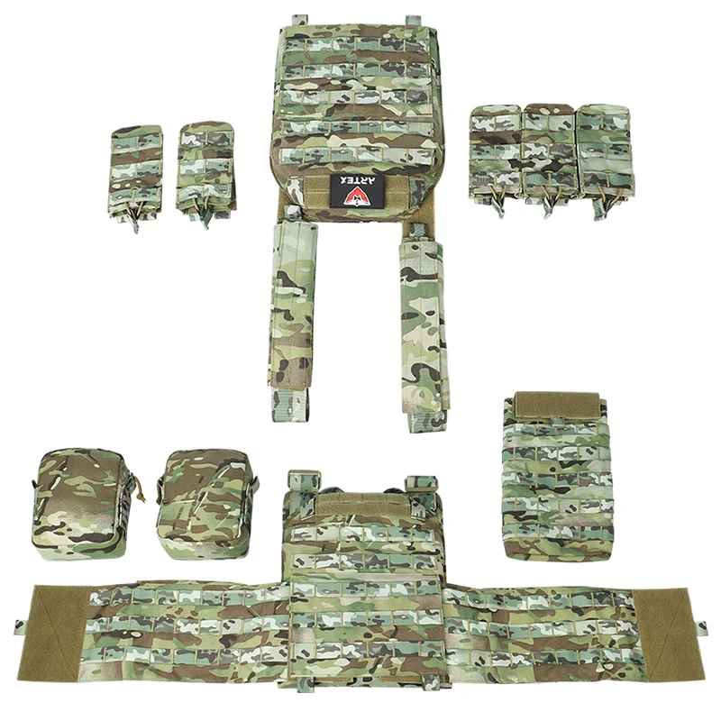 Tactical Vest 1000D outdoor vest 6094 With Triple Magazine Pouch Hunting vest