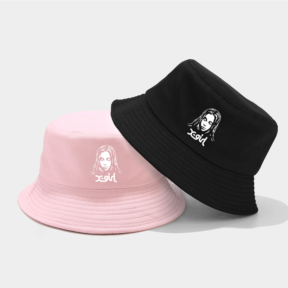 1 'xGIRL'stylish printed outdoor fisherman hat with sun shading polyester material, suitable for both men and women as a gift