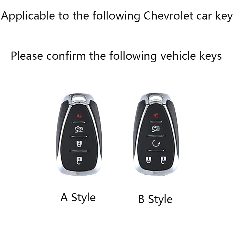 Key Case Car Key Shell TPU Soft Car Key Case Cover Protective Shell For Chevrolet Chevy Malibu Camaro Cruze Traverse Spark Equinox Sonic Volt Keychain