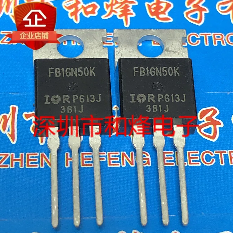 

5PCS-10PCS FB16N50K IRFB16N50K TO-220 500V 17A New And Original On Stock