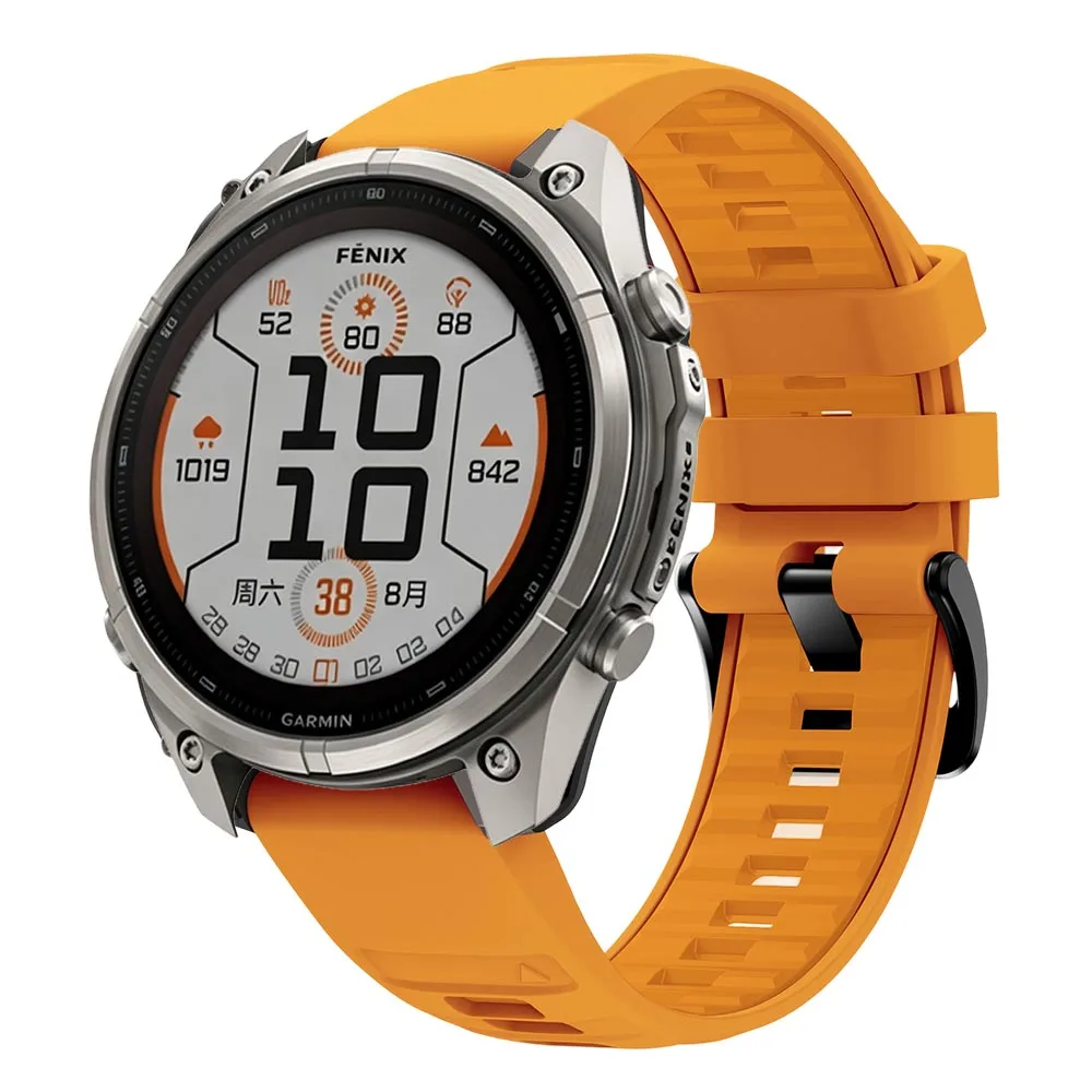 Premium Silicone Sports Strap - Adjustable Replacement Band