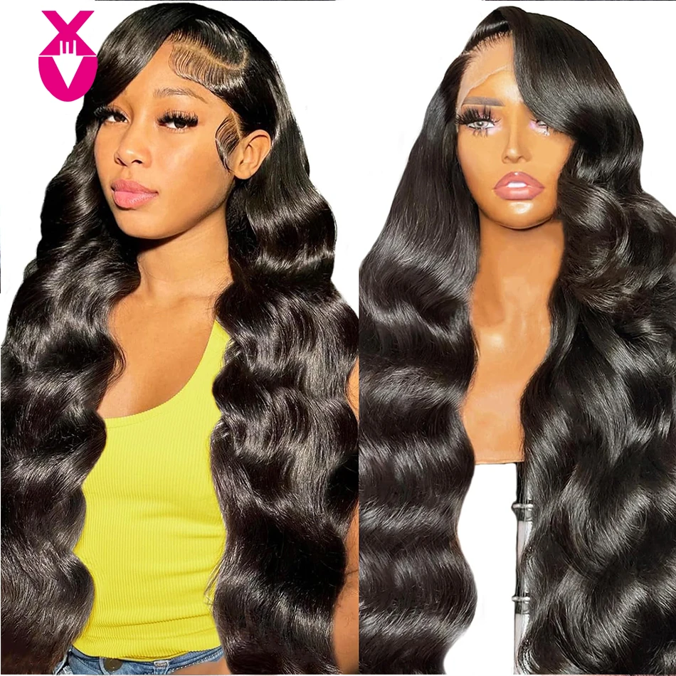 Body Wave Human Hair Wigs Lace Front Pre Plucked With Baby Hair Brazilian 13x4 Virgin Human Lace Frontal Wig For Women