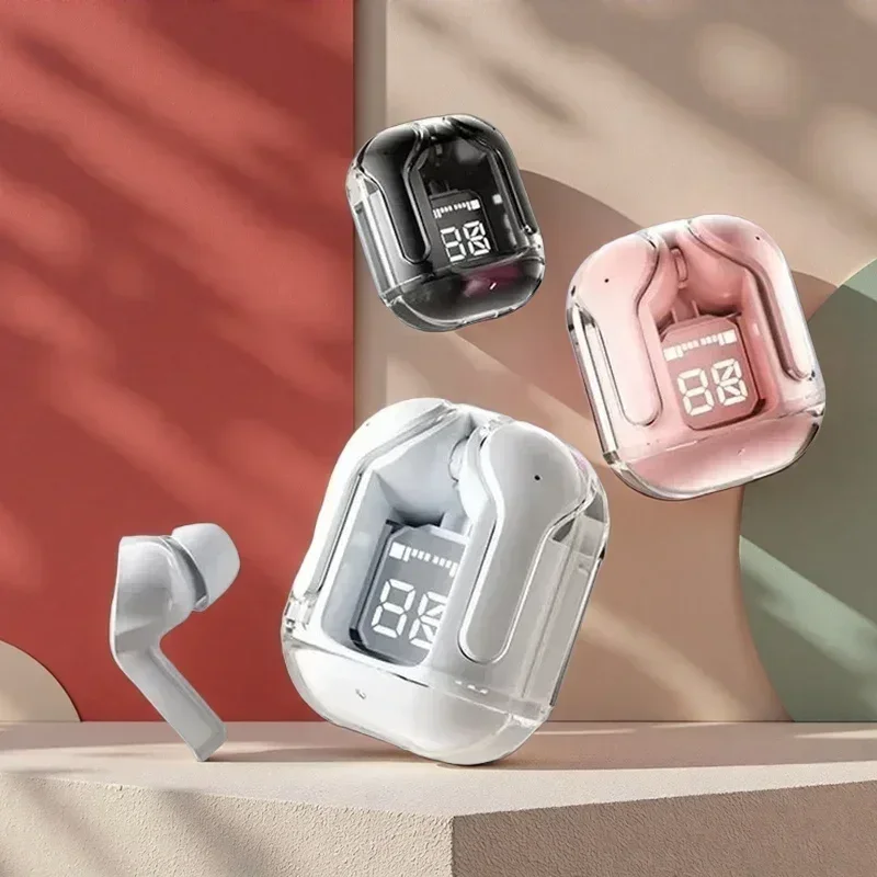 Wireless Bluetooth Headphones Tws In-ear Earphones With Mic Led_voghion.com