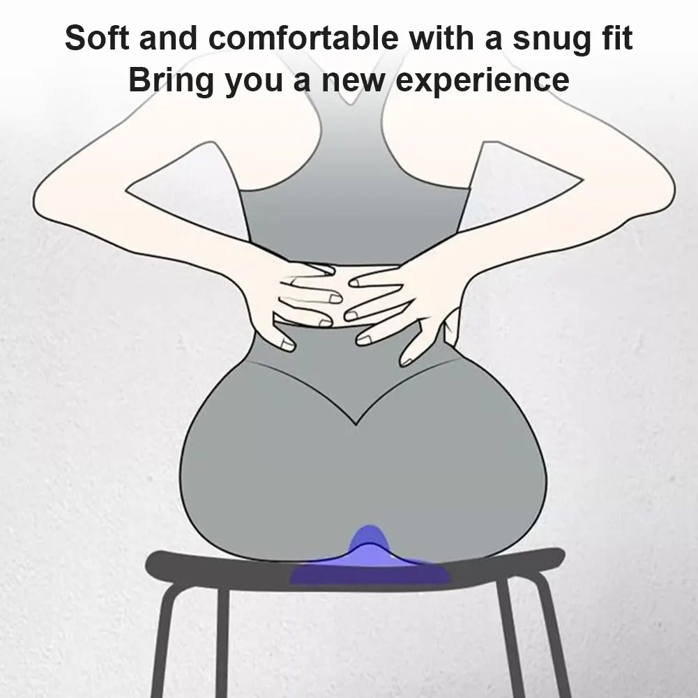 Pelvic Floor Muscle Exerciser Kegel Fitness Trainer Men Women Hip Strengthener Exercise Tool Electric Sphincter Massage Cushion