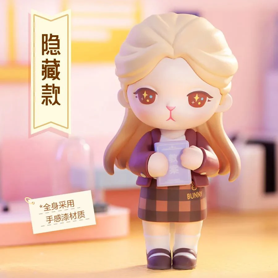 thumbnail image 1 of POP MART Bunny School Campus Series Caja sorpresa Juguetes Modelo Confirmar estilo Linda figura de anime Caja misteriosa sorpresa Regalo para niñas, 1 of 4