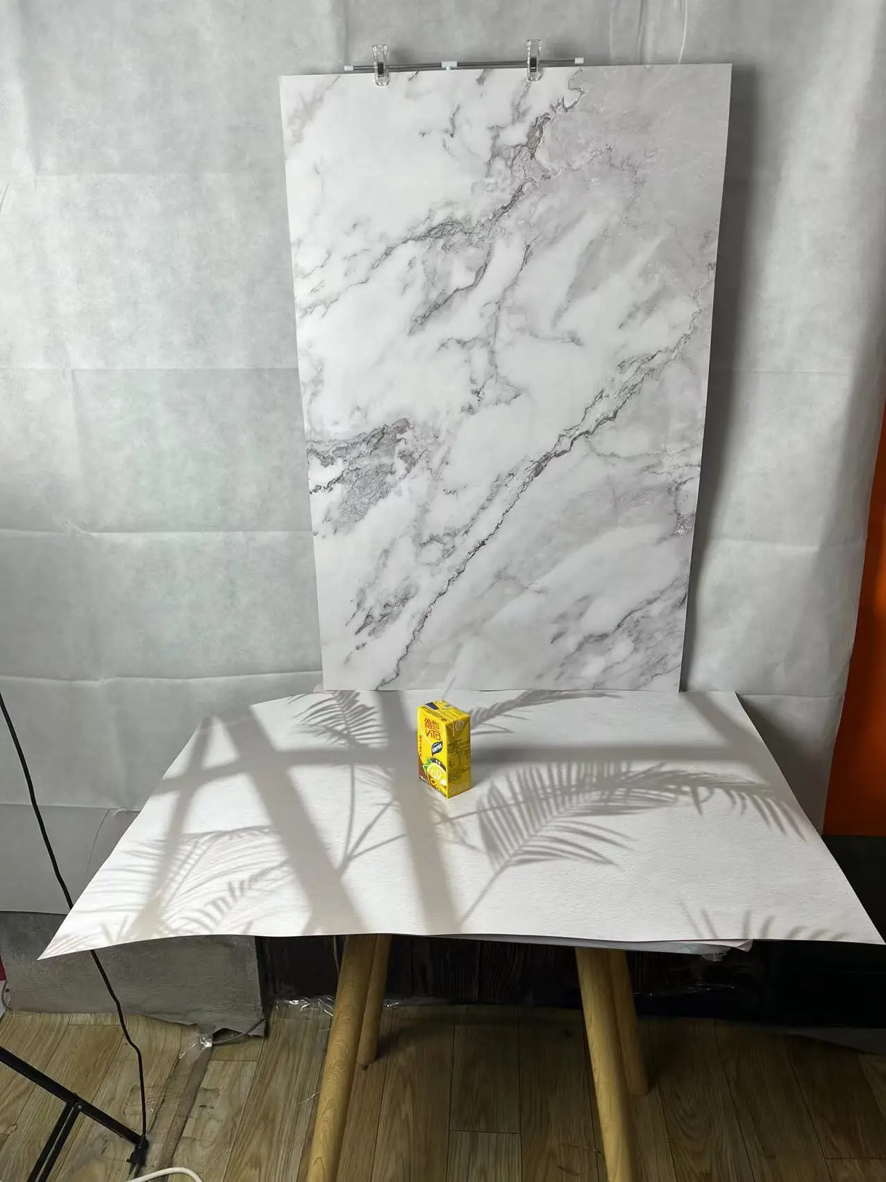 Photo Studio Backdrop Stand Photography Background Support Big PVC Background Holder Photo Stand With Clamps 110X57C
