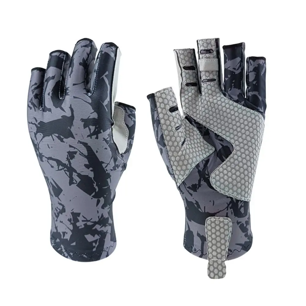 Bassdash ALTIMATE - Guanti da pesca senza dita, protezione solare UPF 50+, per uomini e donne, per kayak, pagaia, escursionismo, ciclismo, guida, tiro, allenamento