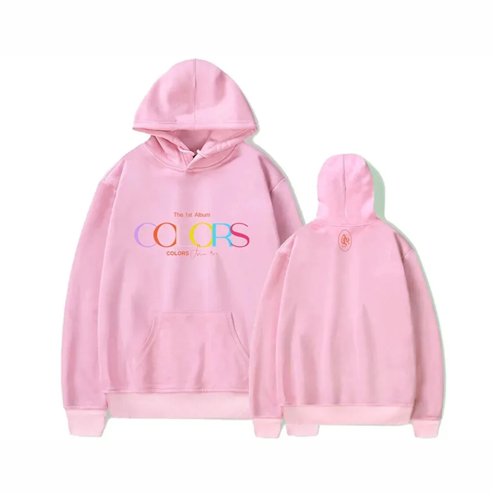 Hoodies de Veludo Y2KGOT7-Women, Moletons, K-Pop, Hip-Hop, Cores das Estrelas, Outono, Inverno, Roupas