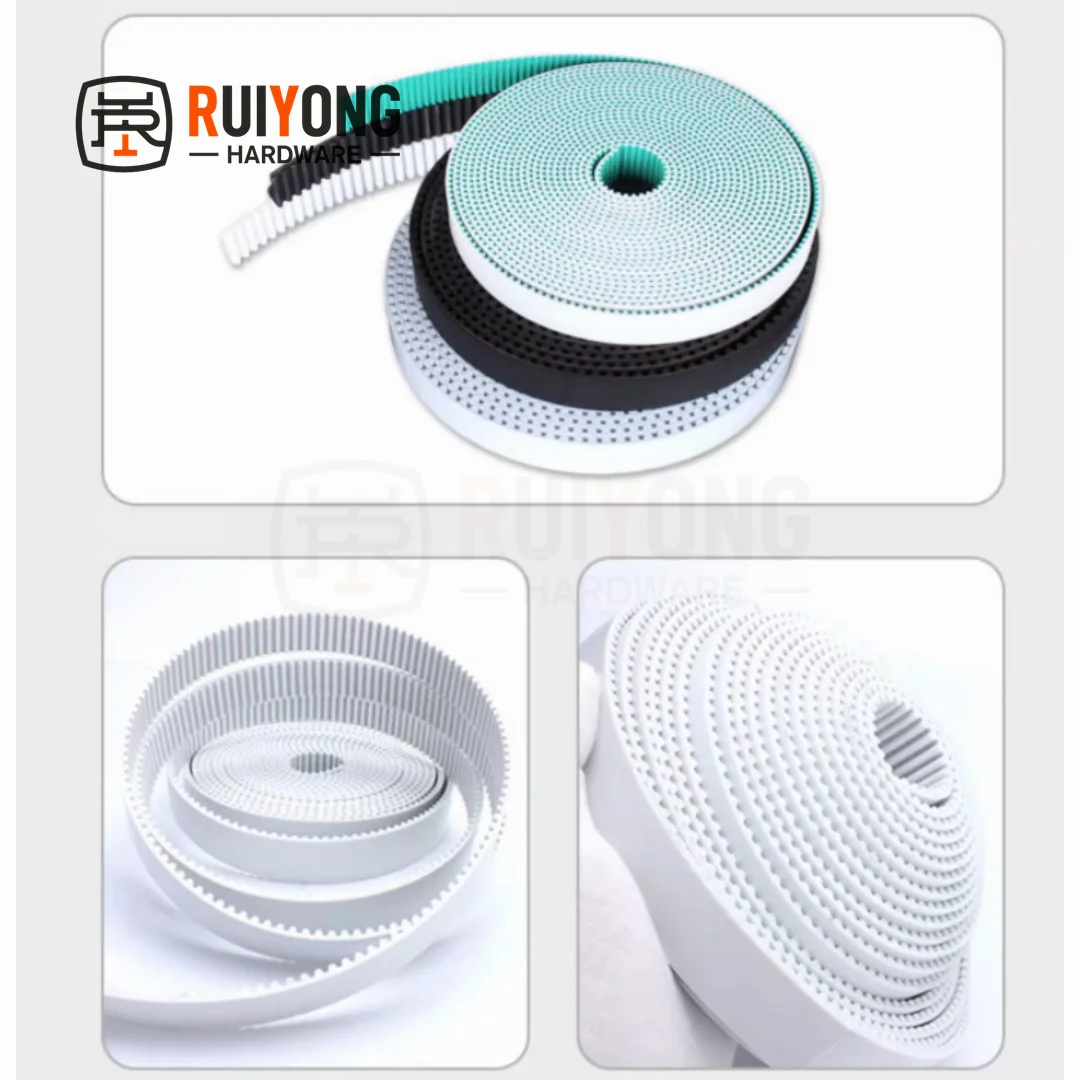 HTD, Open Beltb, 3 cores, largura 10mm, 15mm, 20mm, 25mm, 30mm, 40mm