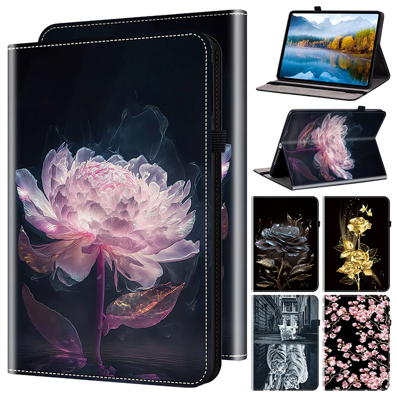 Premium Leather Tablet Cover - Elegant Protection