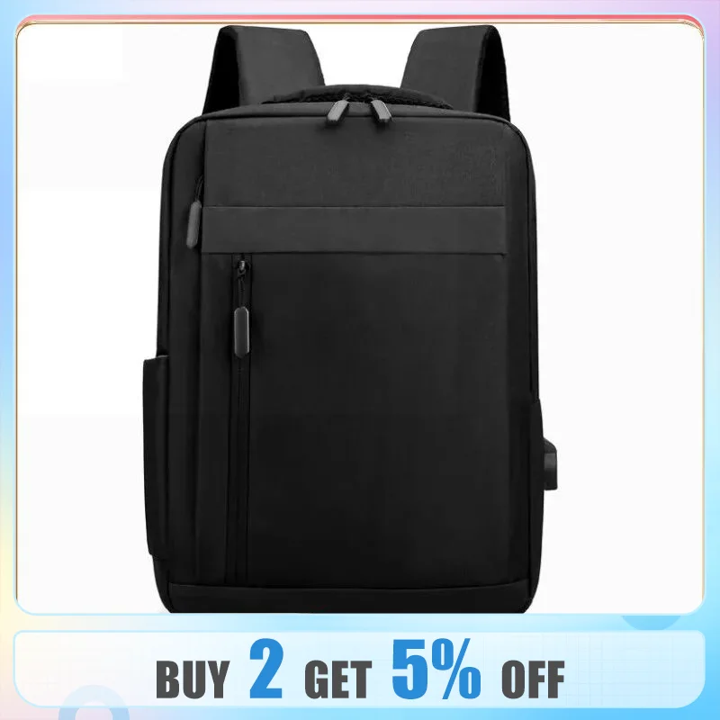Business Laptop Backpack Large Capacity Multifunctional Usb Charging Waterproof Film Backbag Casual Shoulder Bag For Men