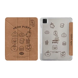 Chic Black & White Polka Dot Tri - Fold iPad Case - iPad Pro12.9 (KZP100B)