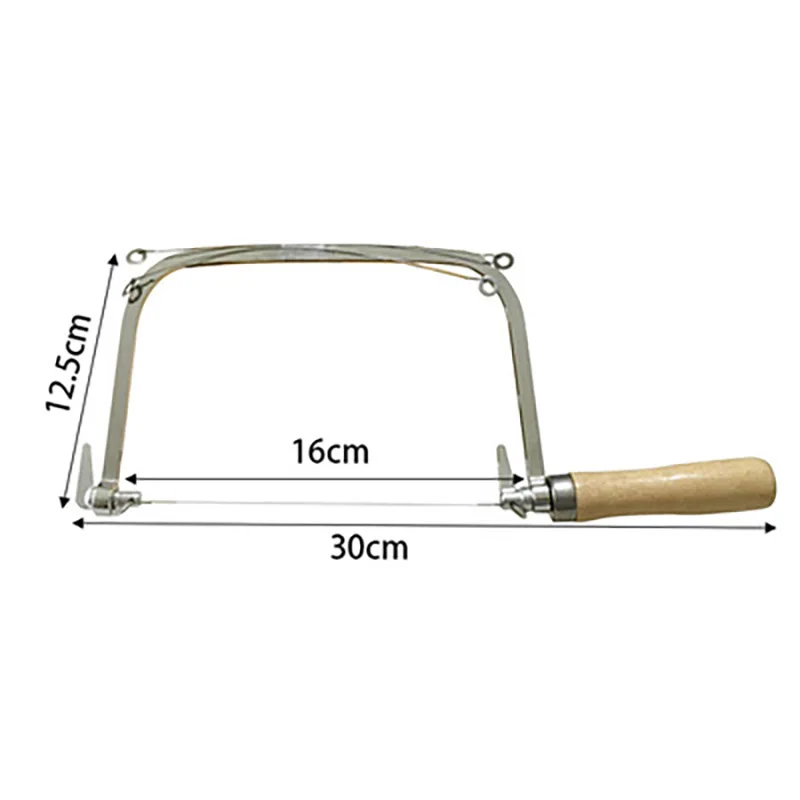 Soap Cutter String Saw Cutting Knife with Wooden Handle Soap Cutter Mold Cutting Making Tool for DIY Candles Trimming