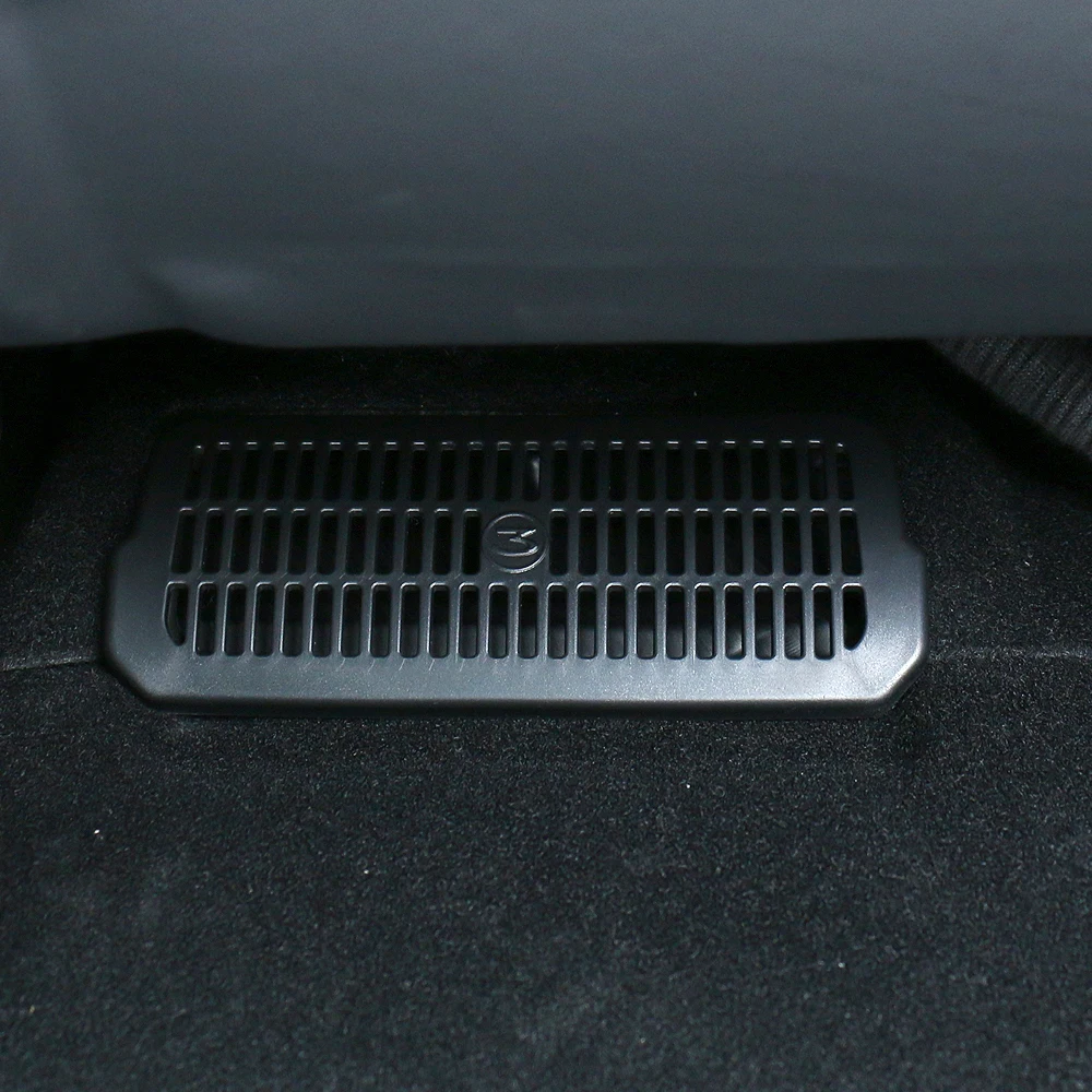 2pcs for Tesla Model 3 Highland 2024 Air Outlet Protect Cover Under Seat Anti-du