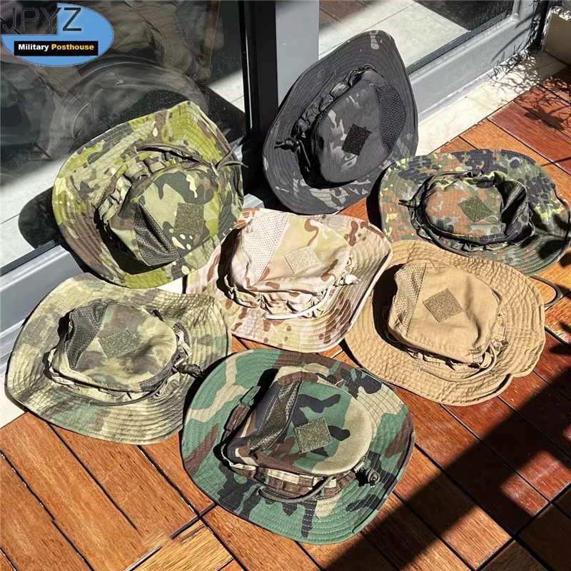 Spring/Summer Breathable PRO Tactical Penny Hat Round Edge Camo Hunting Hat