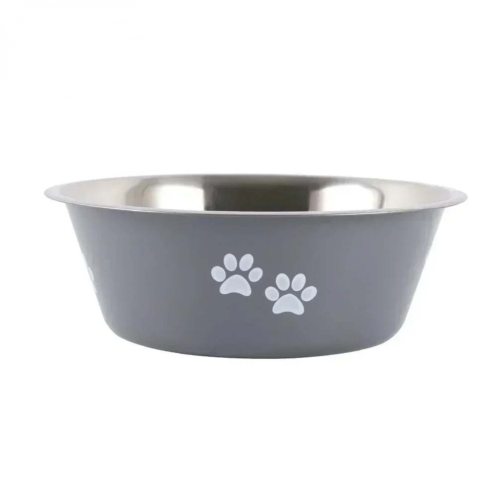 Elevated Stainless Steel Bowls for Medium and Large Dogs - Cute Design