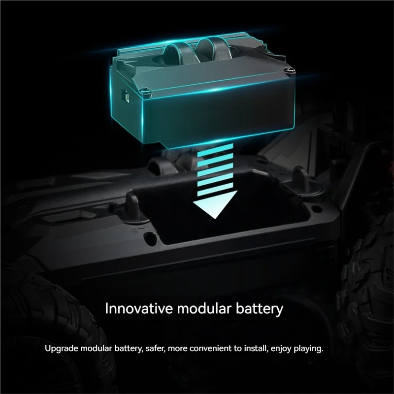 New M601 1/16 Rc Car Full-Scale 4wd Off-Road Remote Control Car Model Climbing Car High Speed Toys For Boy Festival Gifts 3