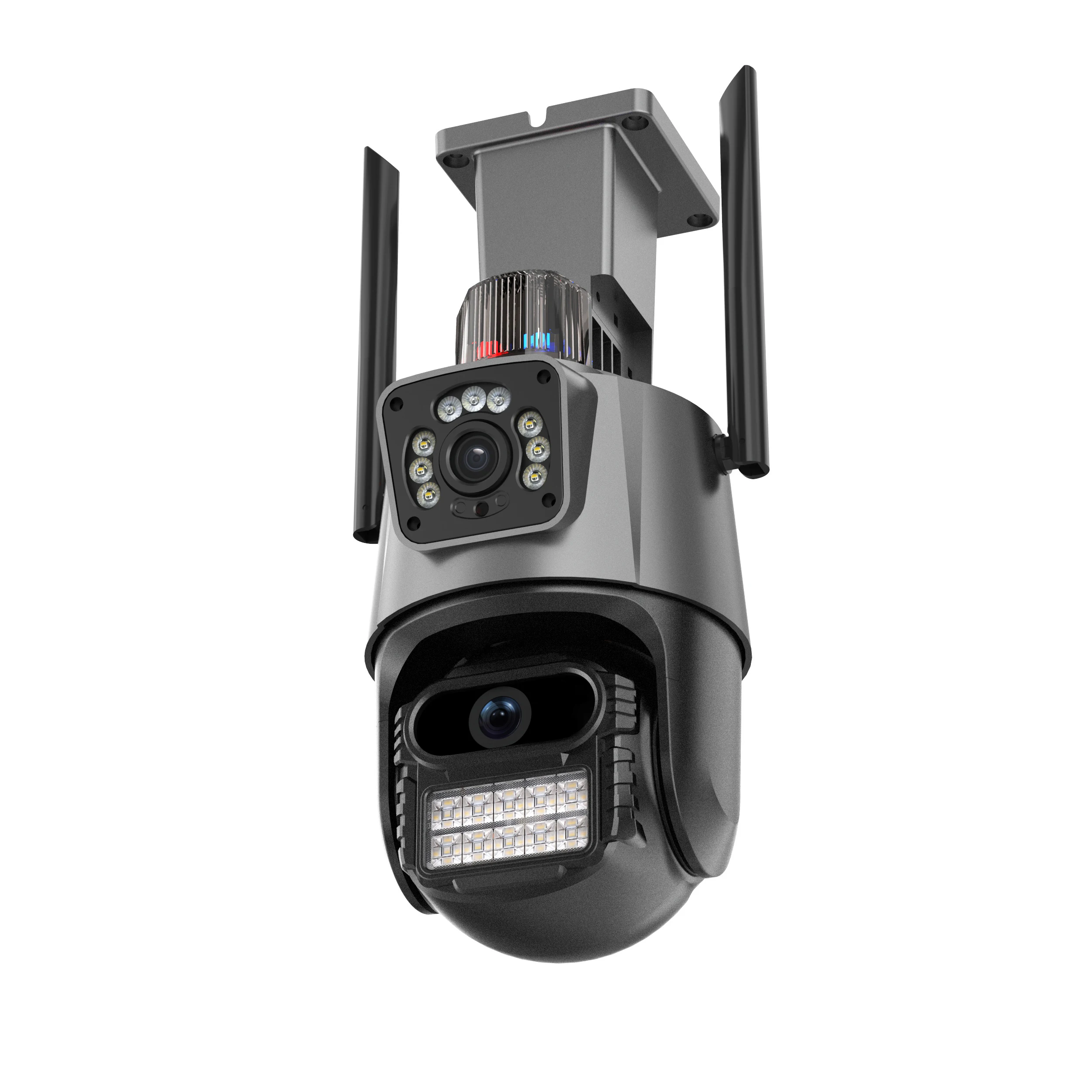 

Наружная IP-камера с двумя объективами, 4K, 8 Мп, HD, Wi-Fi, PTZ