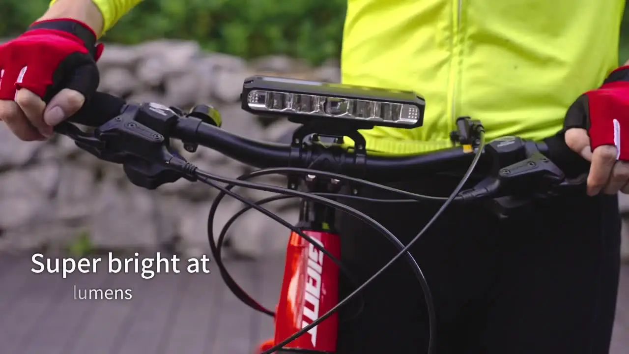 Led Light Set Rechargeable Mtb Lights Bicycle Lights AKALE USB