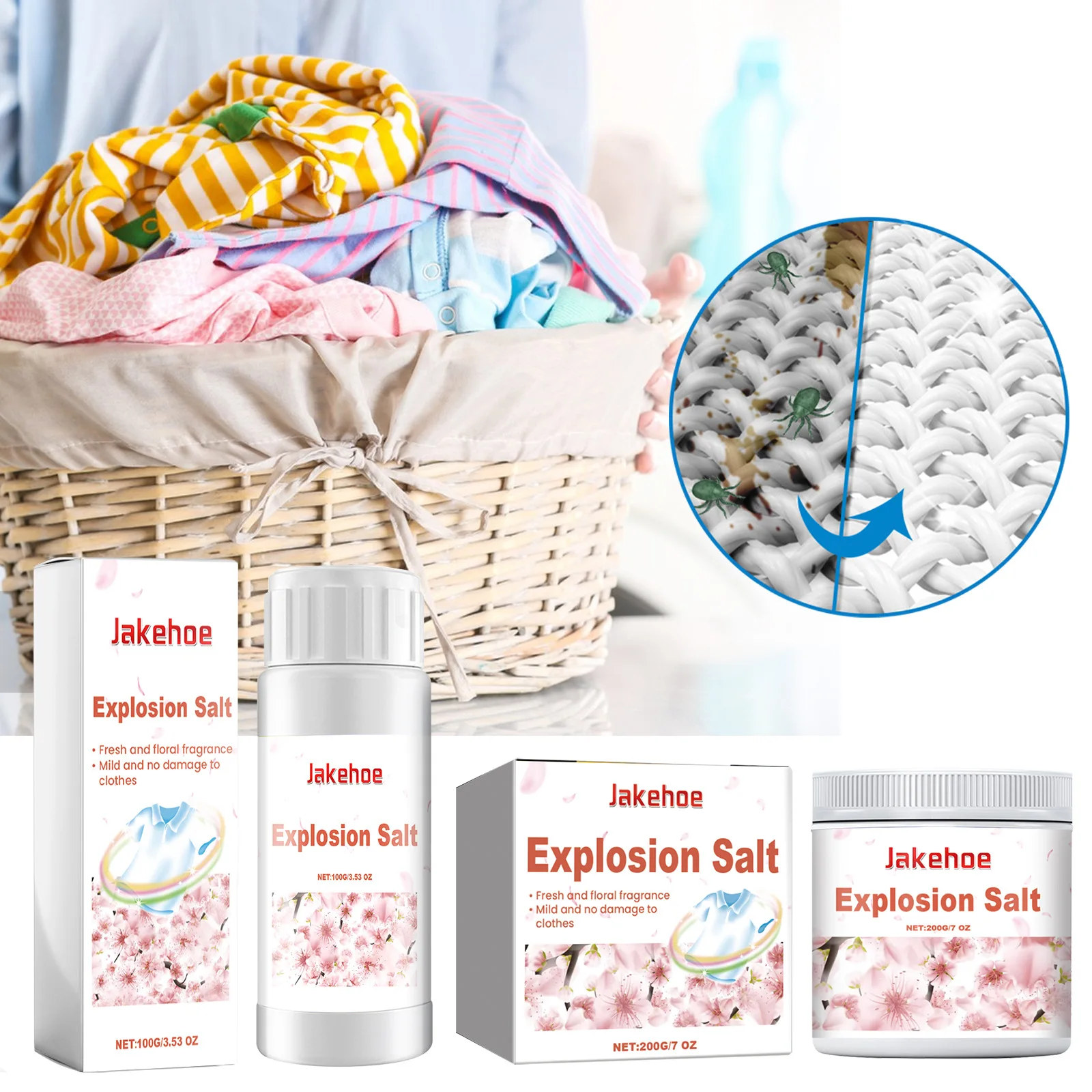 Laundry Stain Remover Active Enzyme Cleaning Dirt Dust Agent for Underwear Bra Pants T-Shirt Odour Fresher Clothes Stain Cleaner