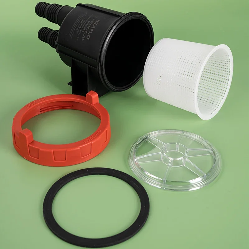 Durable Mini Raw Liquid Strainer Portable Sea Water Filter Kayak Accessories Marine Intake Engine Cleaner Cooling