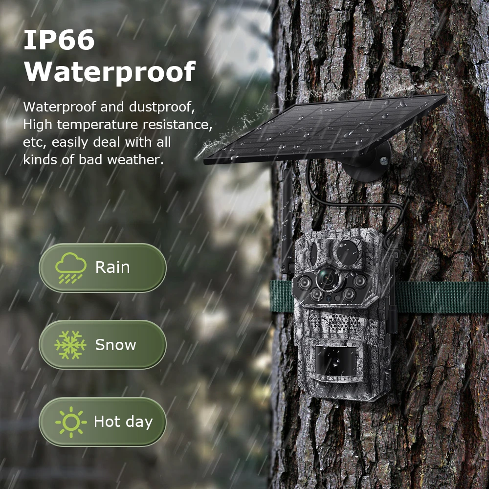 4G LTE Solar Trail Camera 6