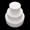 Practice Model Heart Round Shape Cake Foam Mold Sugarcraft Dummy Party Polystyrene Styrofoam Kitchen Accessories 4/6/8/10 inch