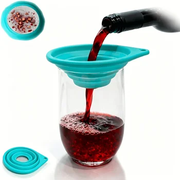 Filtro a rete ultrafine – Filtro a imbuto pieghevole in silicone, per caffè pour-over, tè sfuso