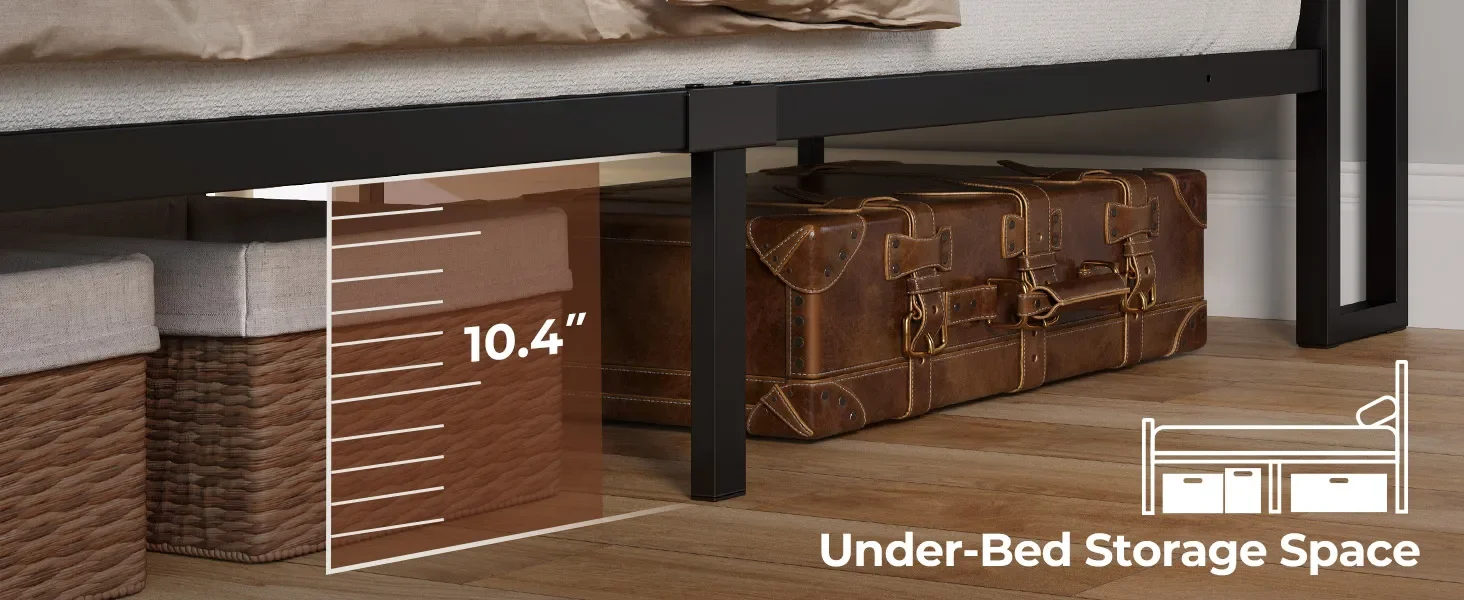 Under-Bed Storage Space
