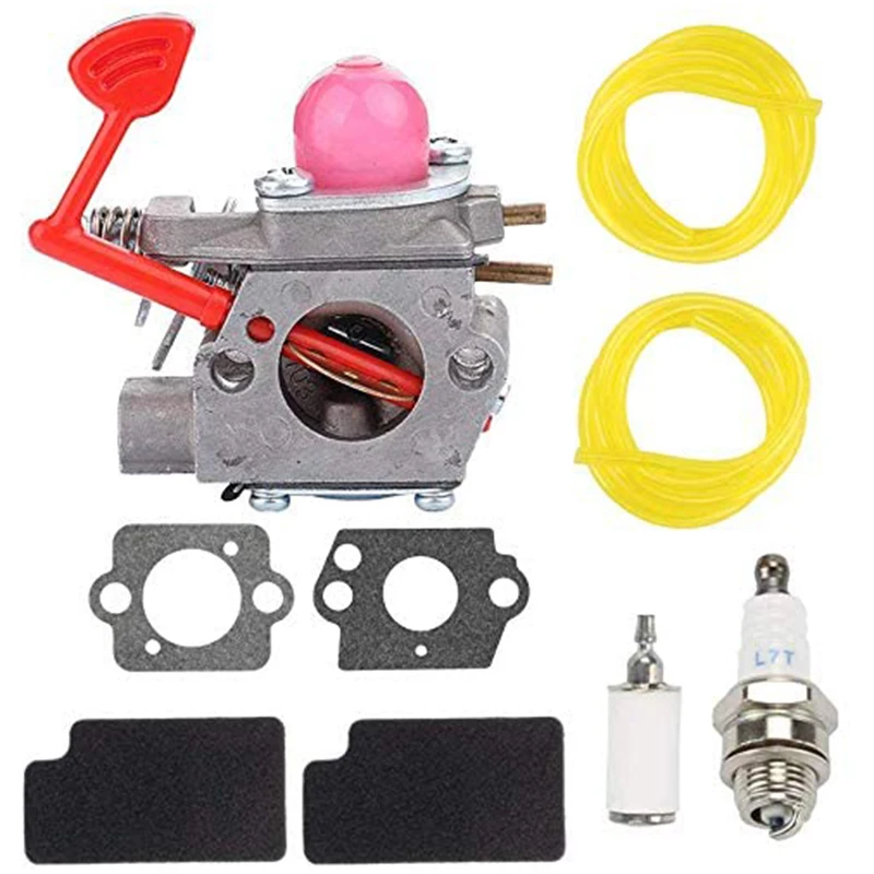 New WT-875 Carburetor for Craftsman 358794650 25Cc 210Mph / 450 358794600 25Cc 200 Mph / 430 Cfm Gas Blower Poulan