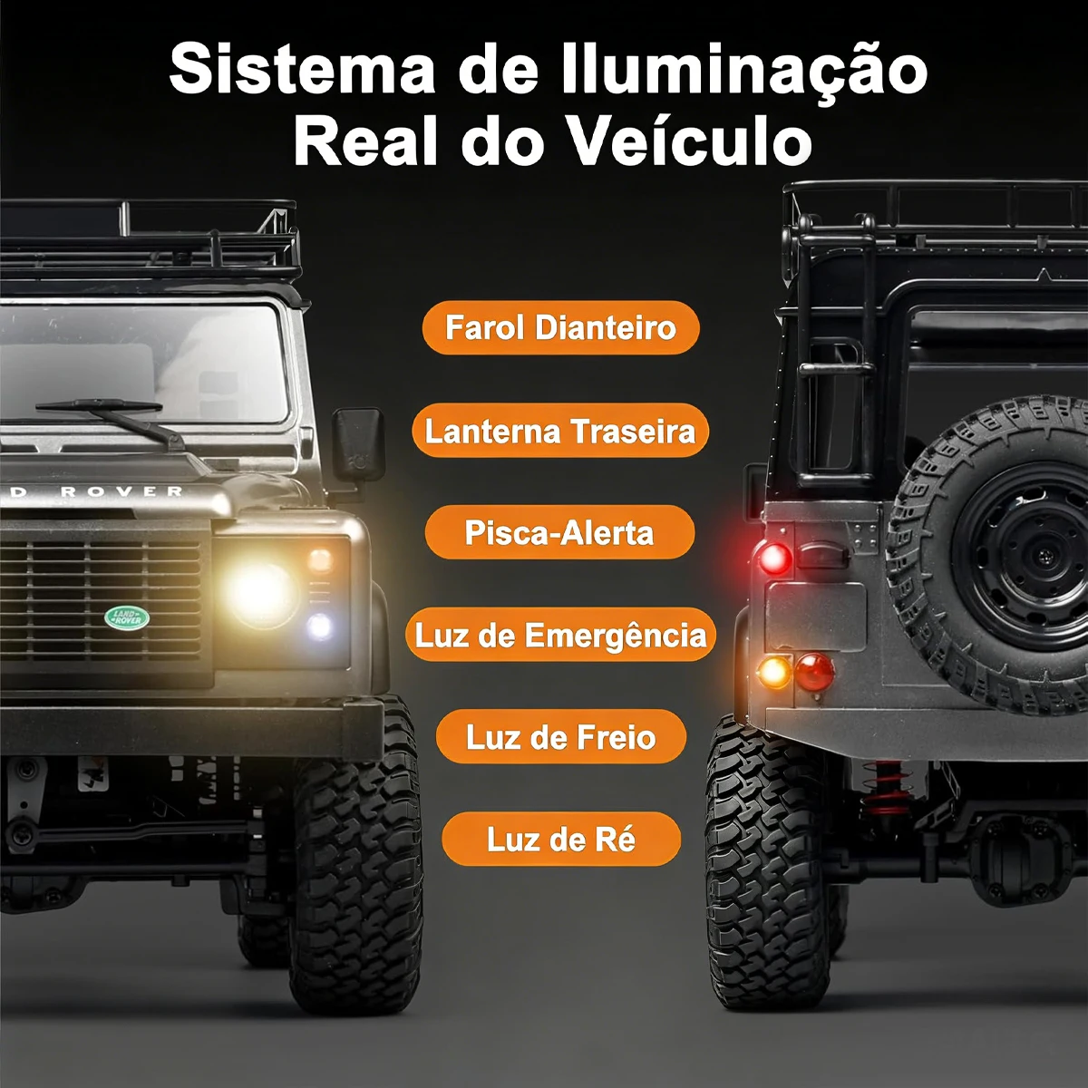 BRASTOY Carro de Controle Remoto 4x4 Jeep RC RTR Rock Crawler 1:12,Enviado do Brasil