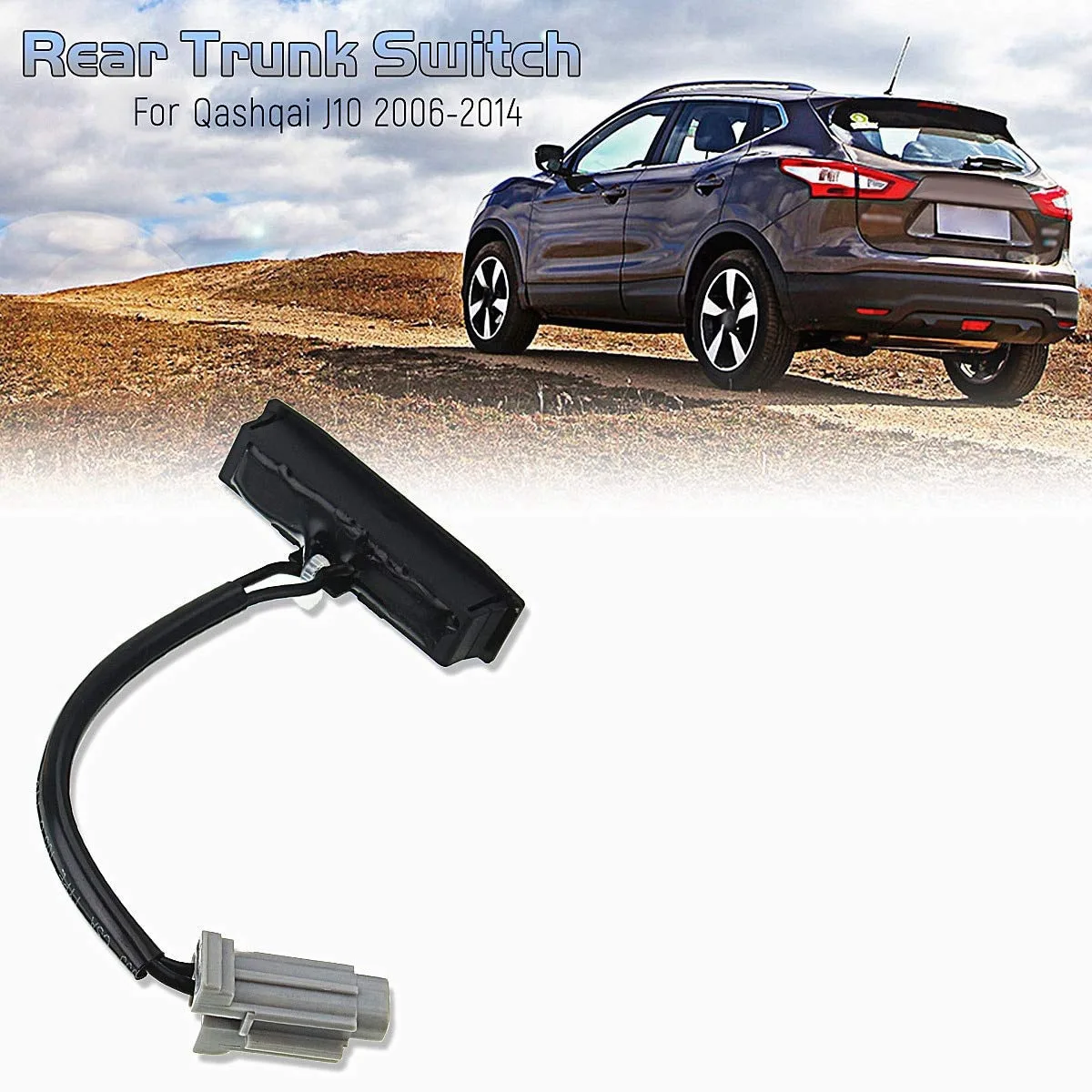Car Rear Trunk Switch for Nissan Qashqai J10 2006-2014 90602-JD004 90602-JD00B 90602JD004 90602JD00B 6