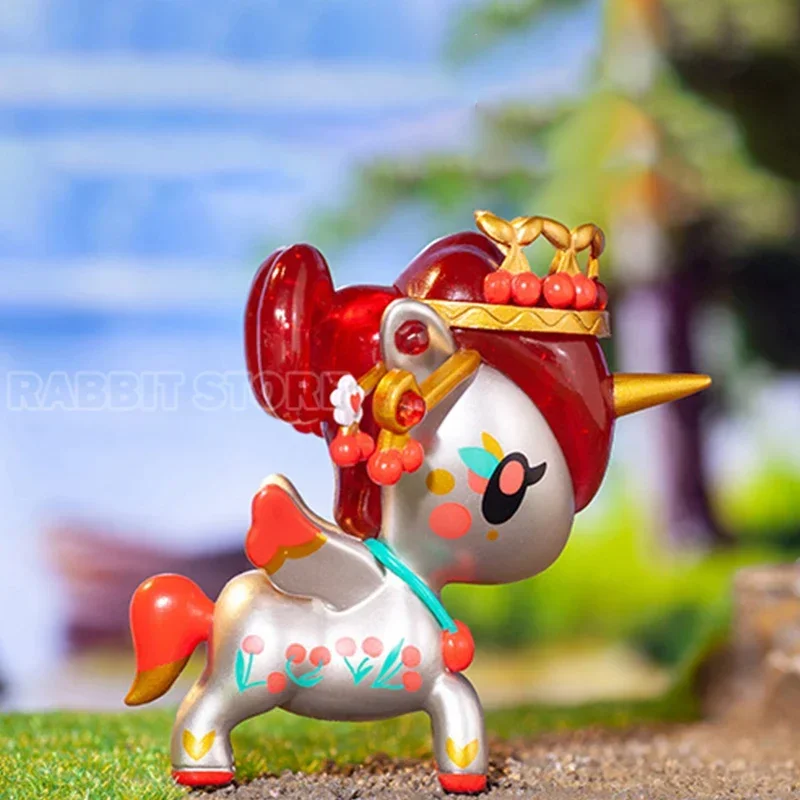 と*し様 GIFT OF HUNNY (限定195部) tokidoki Unicorn Family X Series Blind Box Toys Mystery Box Figure