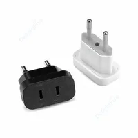 1 ชิ้นปลั๊กอะแดปเตอร์ US ไปยัง EU ยูโรยุโรปปลั๊ก Power Plug Converter Travel Adapter จีน CN to EU อะแดปเตอร์ซ็อกเก็ตไฟฟ้า 1