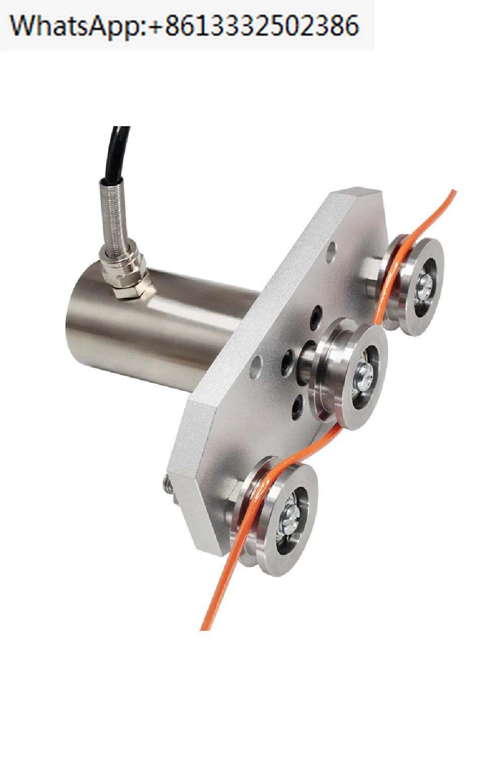

Weighing Torque load Wire 3 Rail Pulley Cable Tension Transducer Load Cell Force Sensor Pull Measuring 100N/500N Stainless Stee
