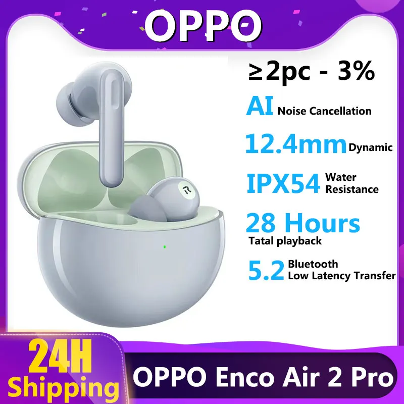 Original-Oppo-Enco-Air2-Pro-Air-2-Pro-Bluetooth5-2-Earphone-ANC-Active ...