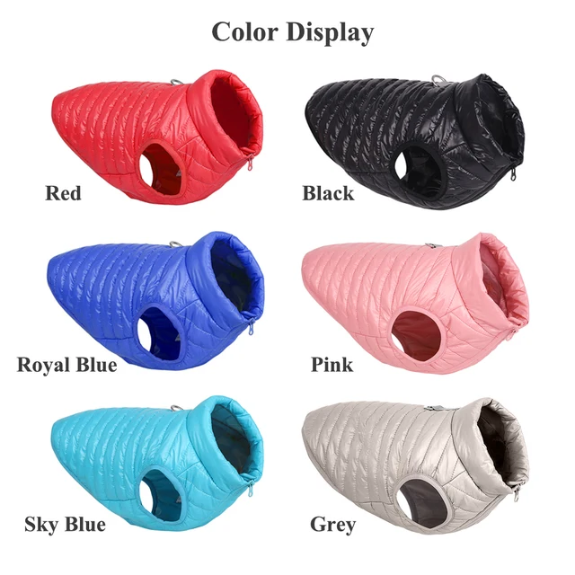 경량 겨울 강아지 코트, 소형견용 애완 동물 재킷