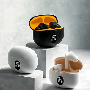 S510 TWS Cuffie wireless Auricolari con potenza a LED Display digitale Cuffie Suono stereo Compatibile con Bluetooth 5.3 per iPhone 1