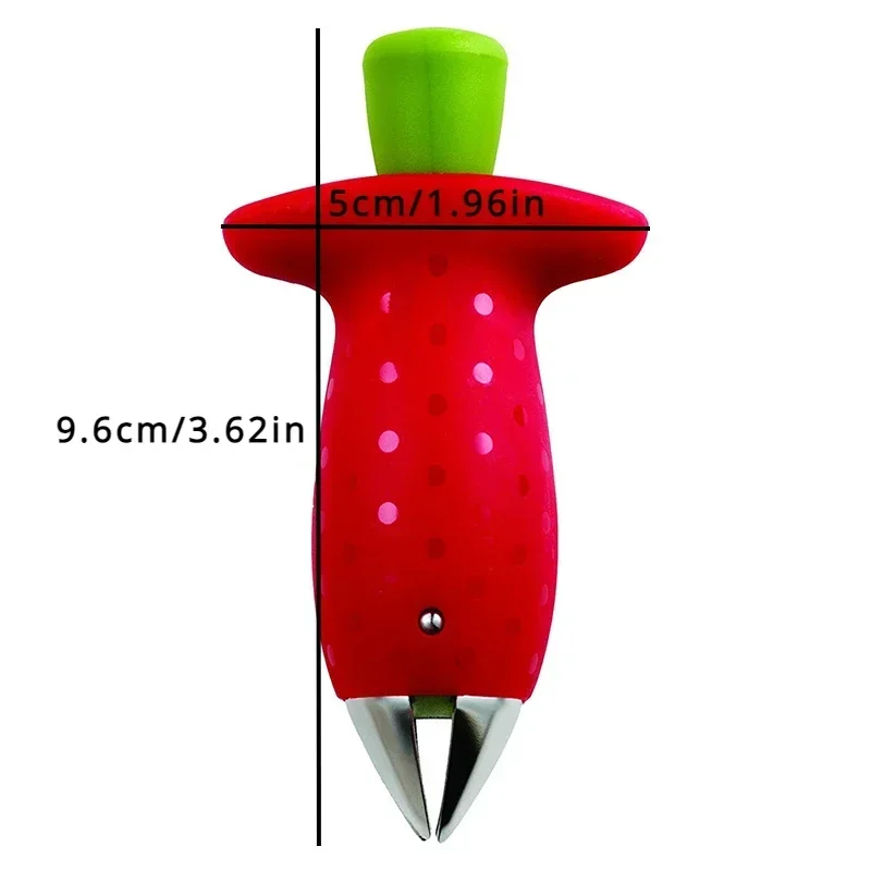 Stainless Steel Fruit Stem Removing Clip for Pineapple Strawberry Tomato