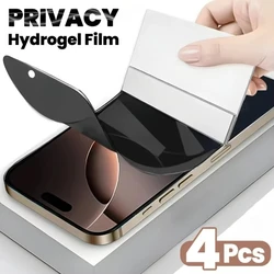 Premium Full Cover Privacy Hydrogel Screen Protector Film - iPhone 15 Plus
