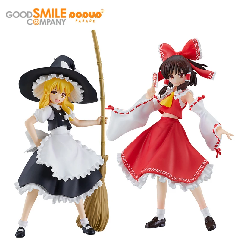 

Original Genuine Stock GSC Good Smile POP UP PARADE Kirisame Marisa Hakurei Reimu Touhou Project Action Figure Anime Model Toys