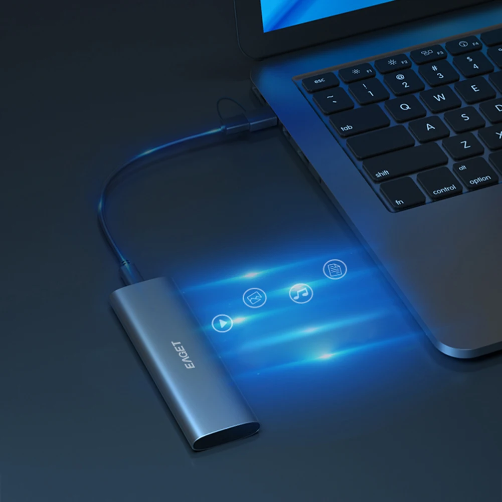 M.2 듀얼 프로토콜 NVME/NGFF SATA 외장 SSD 어댑터(SATA 및 NVME)