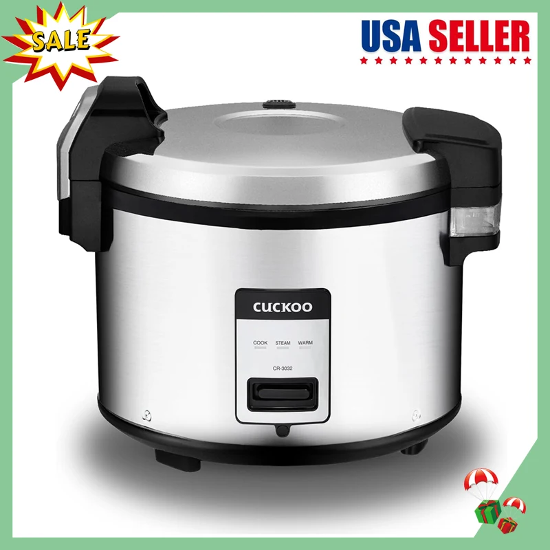 

CUCKOO CR-3032 Commercial Large Capacity Electric Rice Cooker & Warmer with 30 Cup (Uncooked) & 60 Cup (Cooked)
