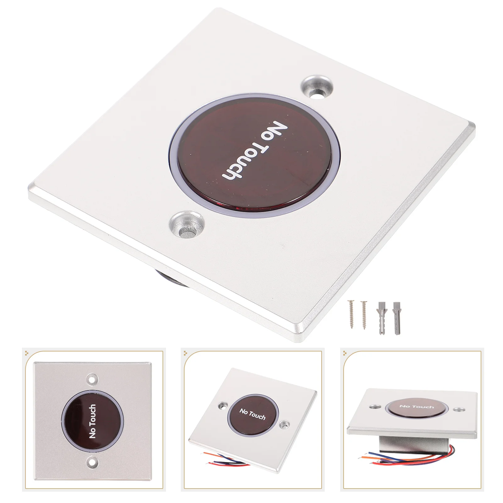 

Wall Plate Door Bell Sensor Exit Button Doorbell Cover Replacement