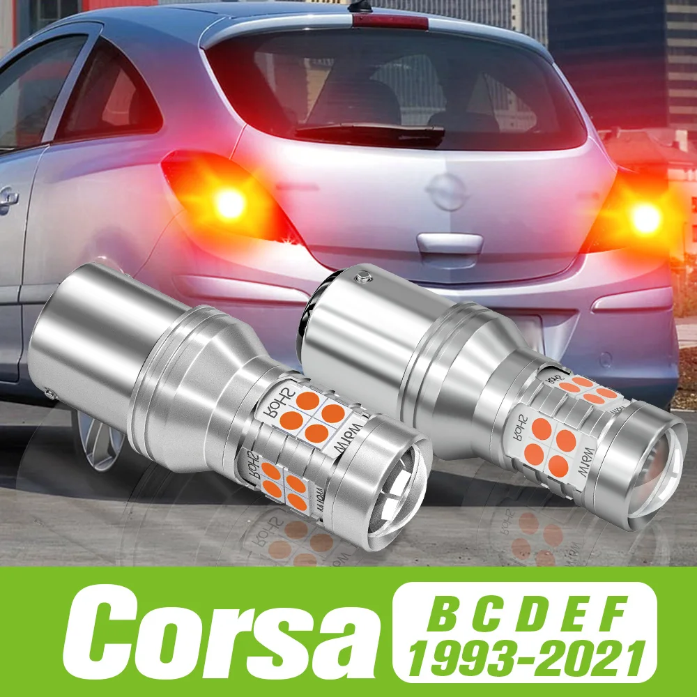 

2pcs For Opel Corsa B C D E F 1993-2021 LED Brake Light 2008 2009 2010 2011 2012 2013 2014 2015 2016 2017 2018 Accessories