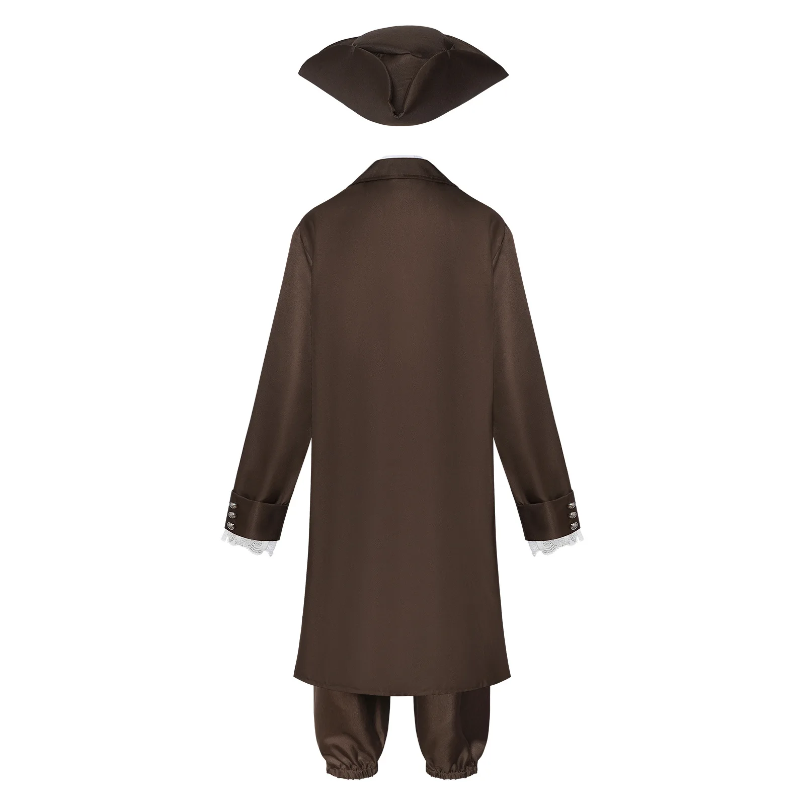 Generic Brown Trench Coat Costume for Men (Unofficial)