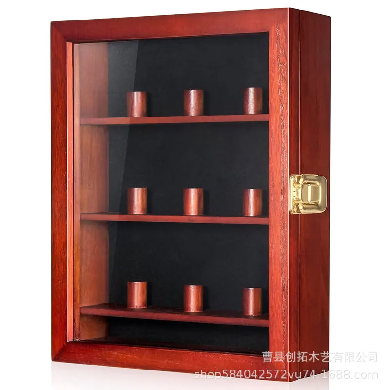 Wall-mounted Commemorative Ring Display box Stainless Steel ring for boyfriend gift Champion ring box accessories for fans gift 2