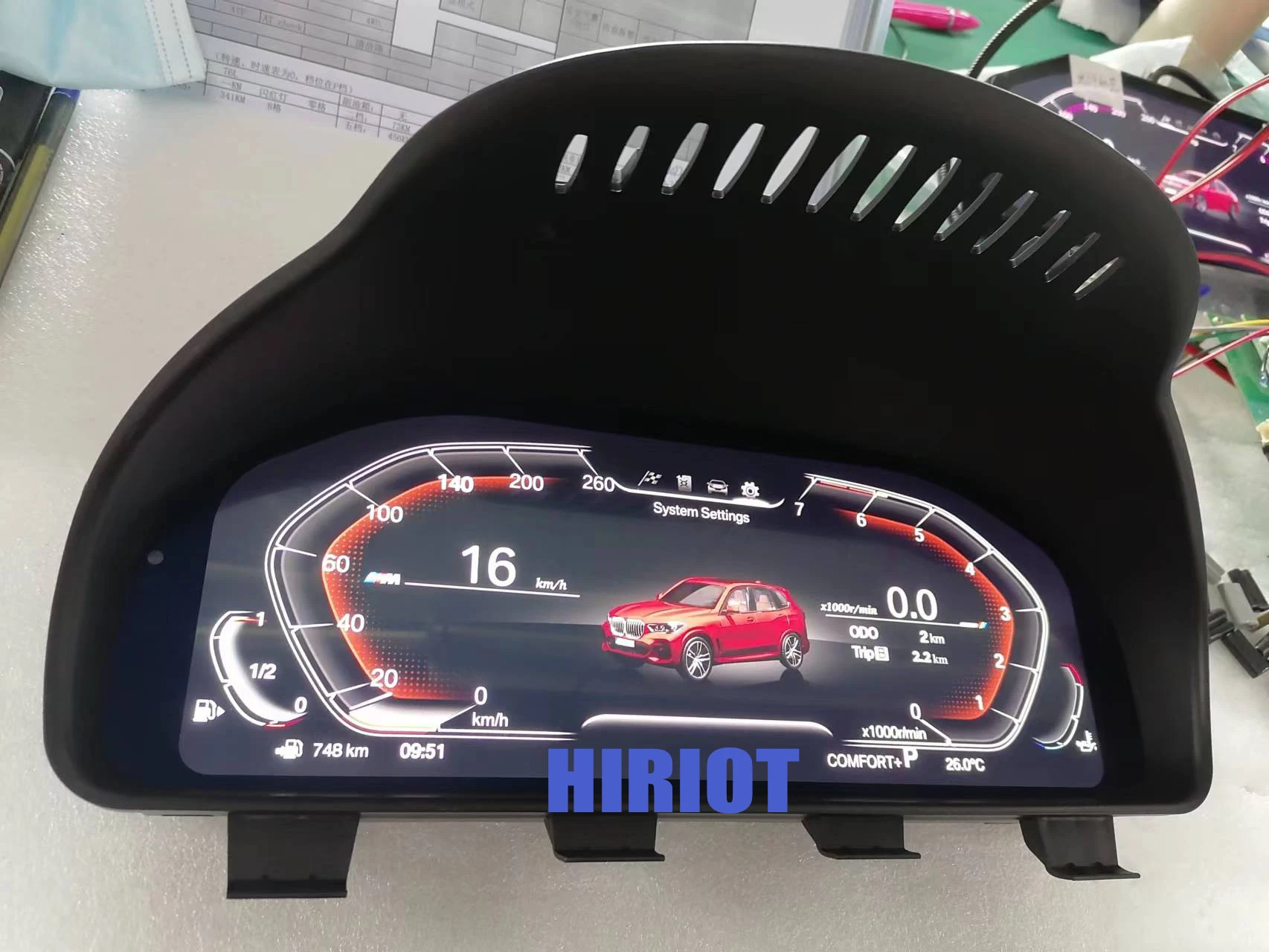 LCD    , BMW 5 6 7 ø X3 X4 X5 X6 F01 F02 F03 F04 F07 F10 F11 F18 F06 F25 , 12.3 ġ