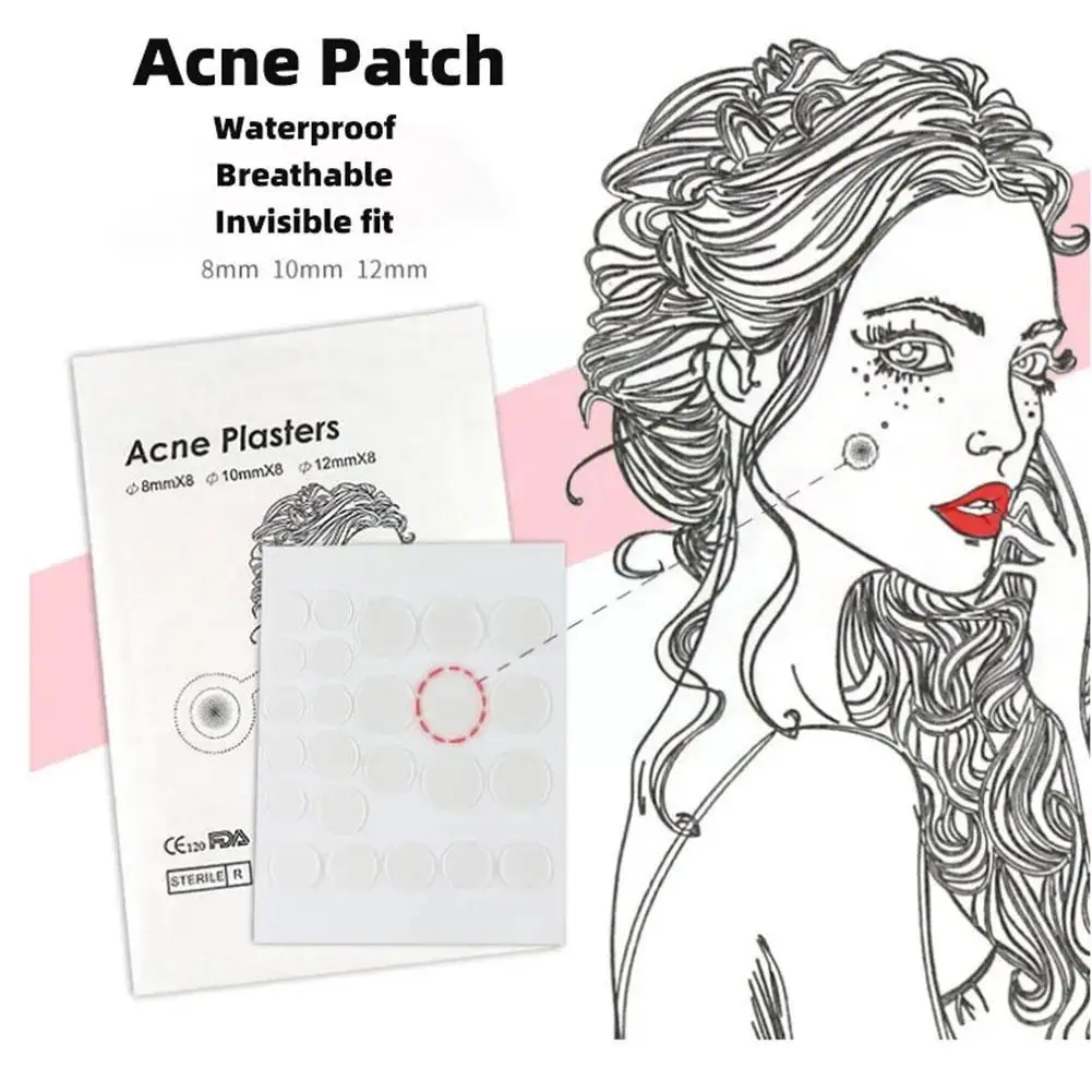 Acne Remover 24/36pcs Face Skin Care Acne Pimple Patch 2 Sizes Invisible Healing Spot Women Covering Men Sticker Absorbing Professional O5Z2