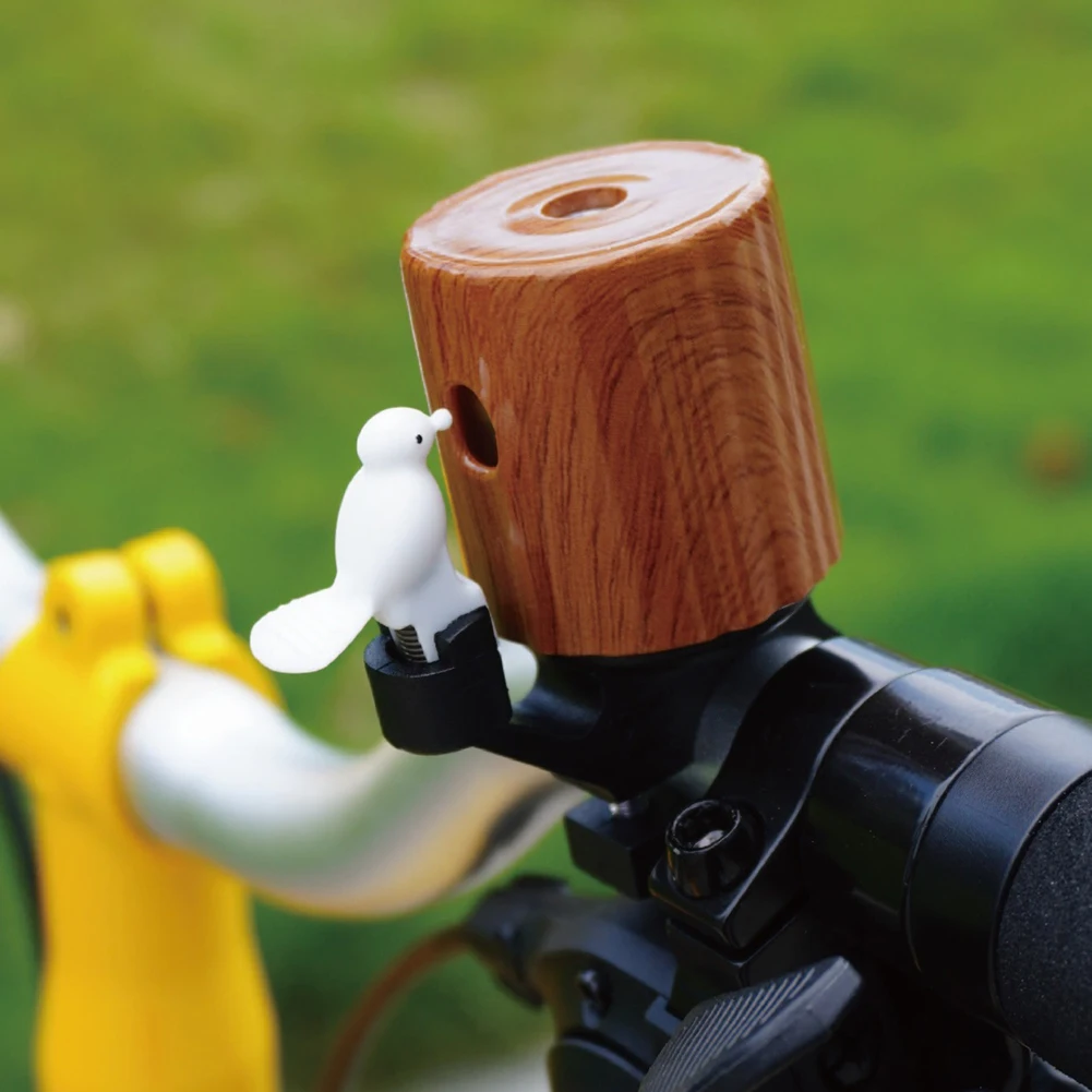 For 22.2-28MM Bicycle Bell Brass Woodpecker Bike Safety Warning Alarm Cycling Handlebar Bell Ring Bicycle Horn Cycling Accessory